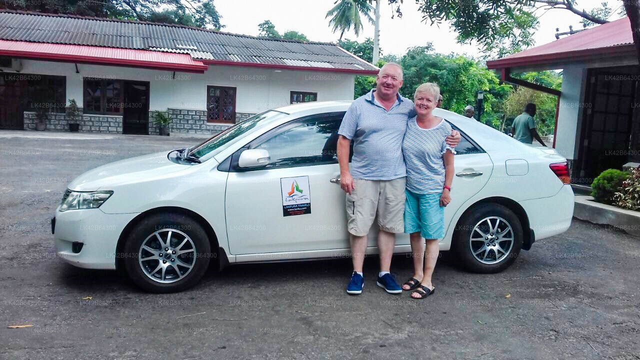 Sigiriya City — Lotnisko Kolombo (CMB) Prywatny transfer