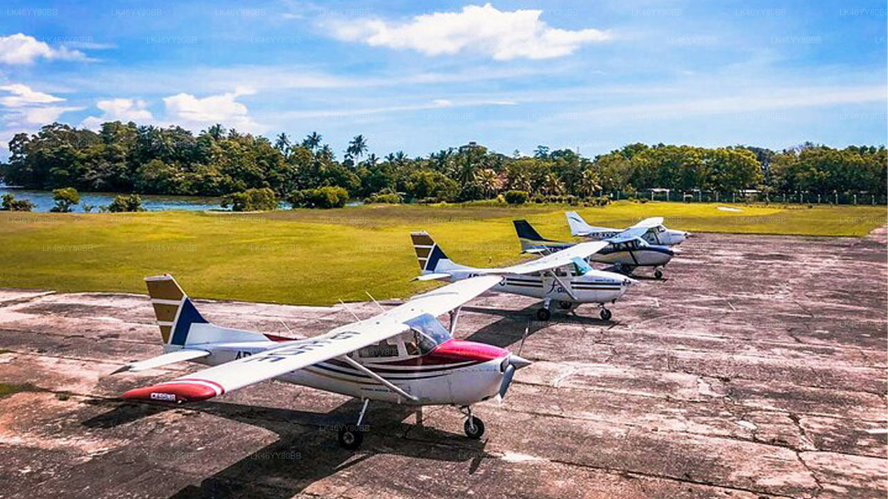 Beauty of Southern Coast by Airplane from Koggala Airport (KCT)