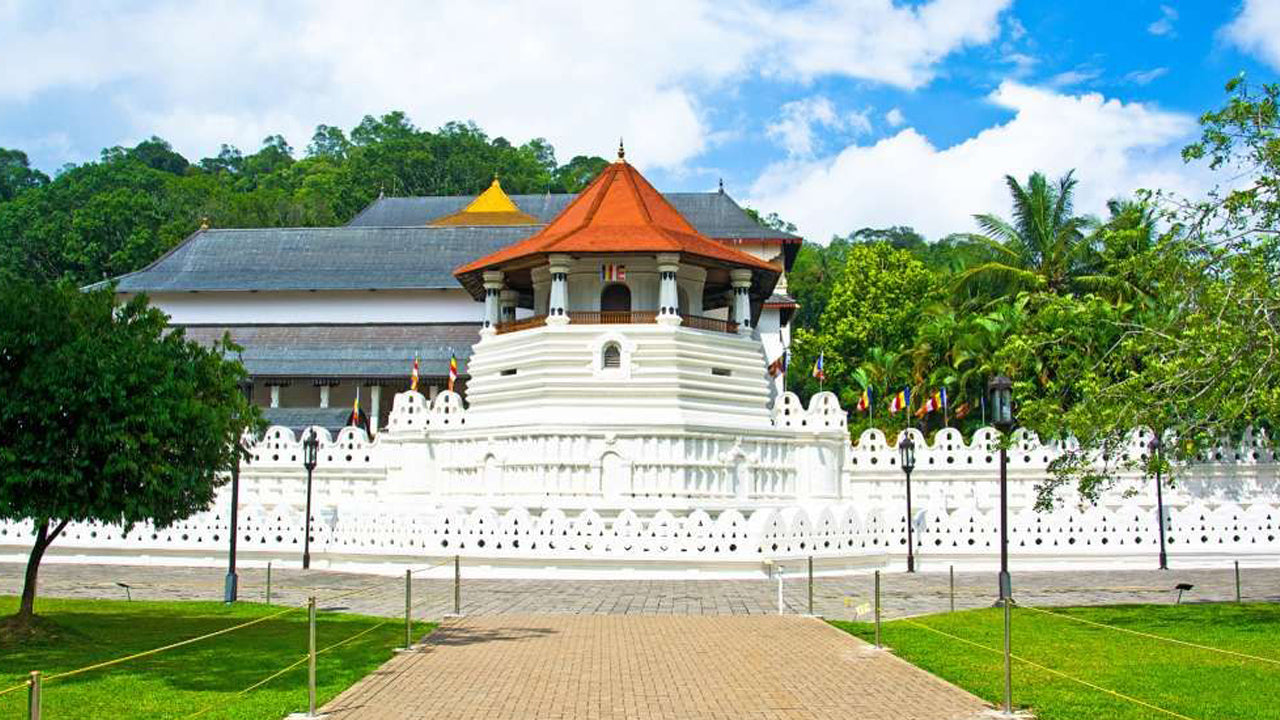 Temple of the Tooth with a Local