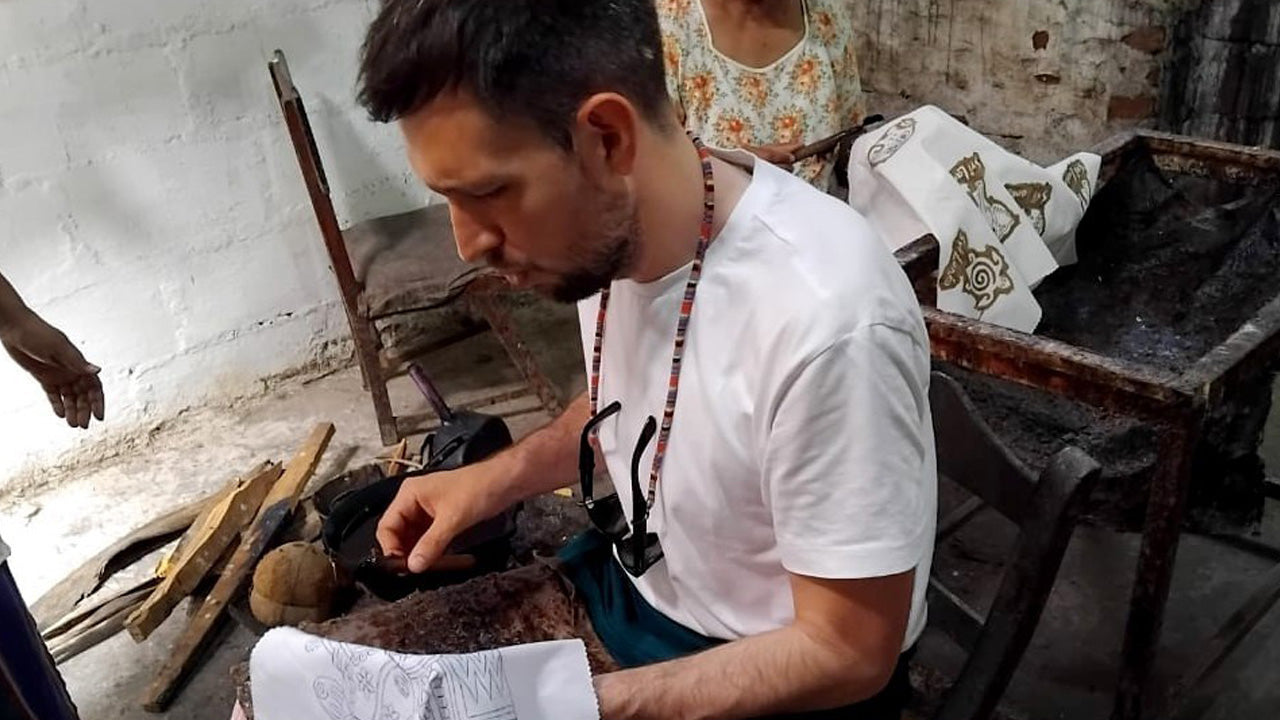Doświadczenie w tworzeniu batiku od Kandy