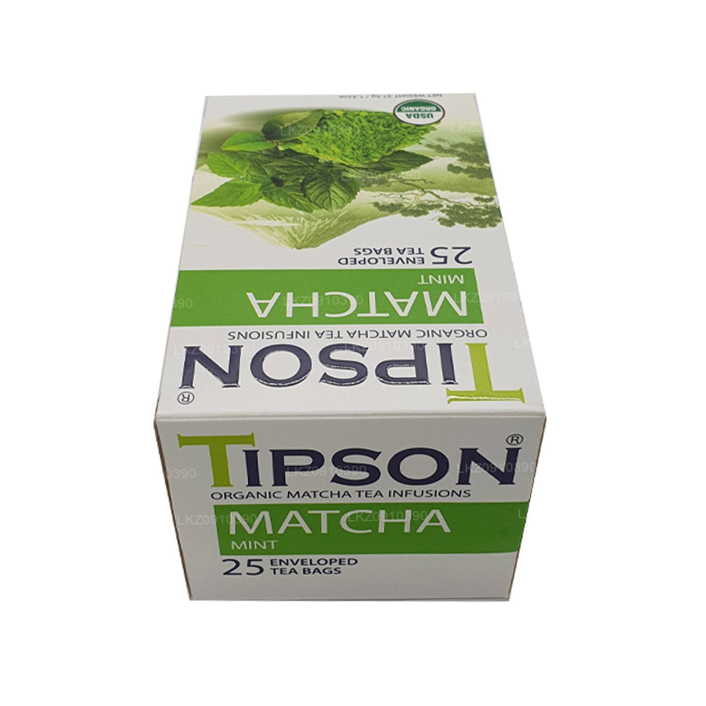 Herbata Tipson Organiczna Matcha i Mięta (37.5g)