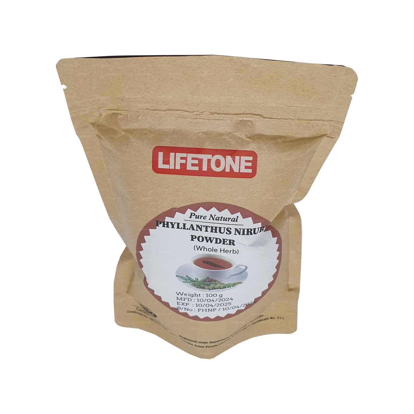 Lifetone Phylanthus Niruri w proszku (100g)