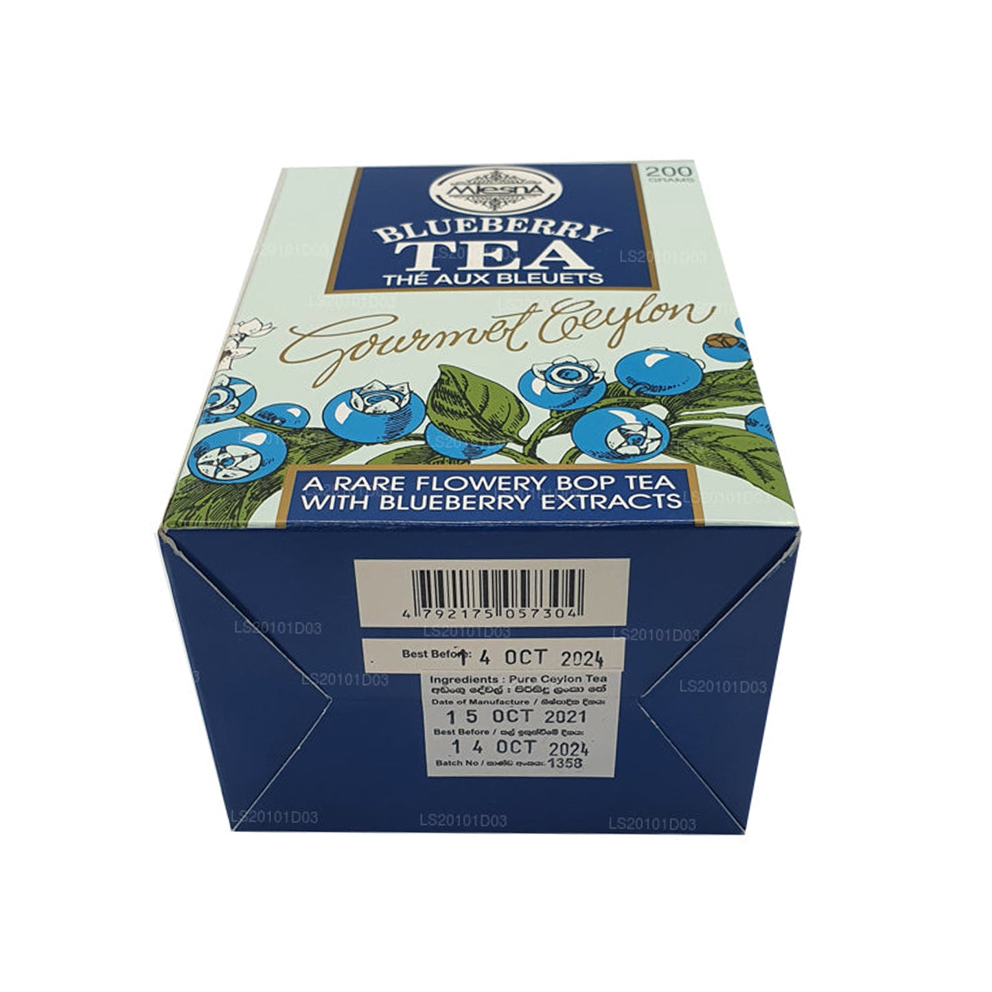 Mlesna Blueberry BOP Herbata liściasta (200g)