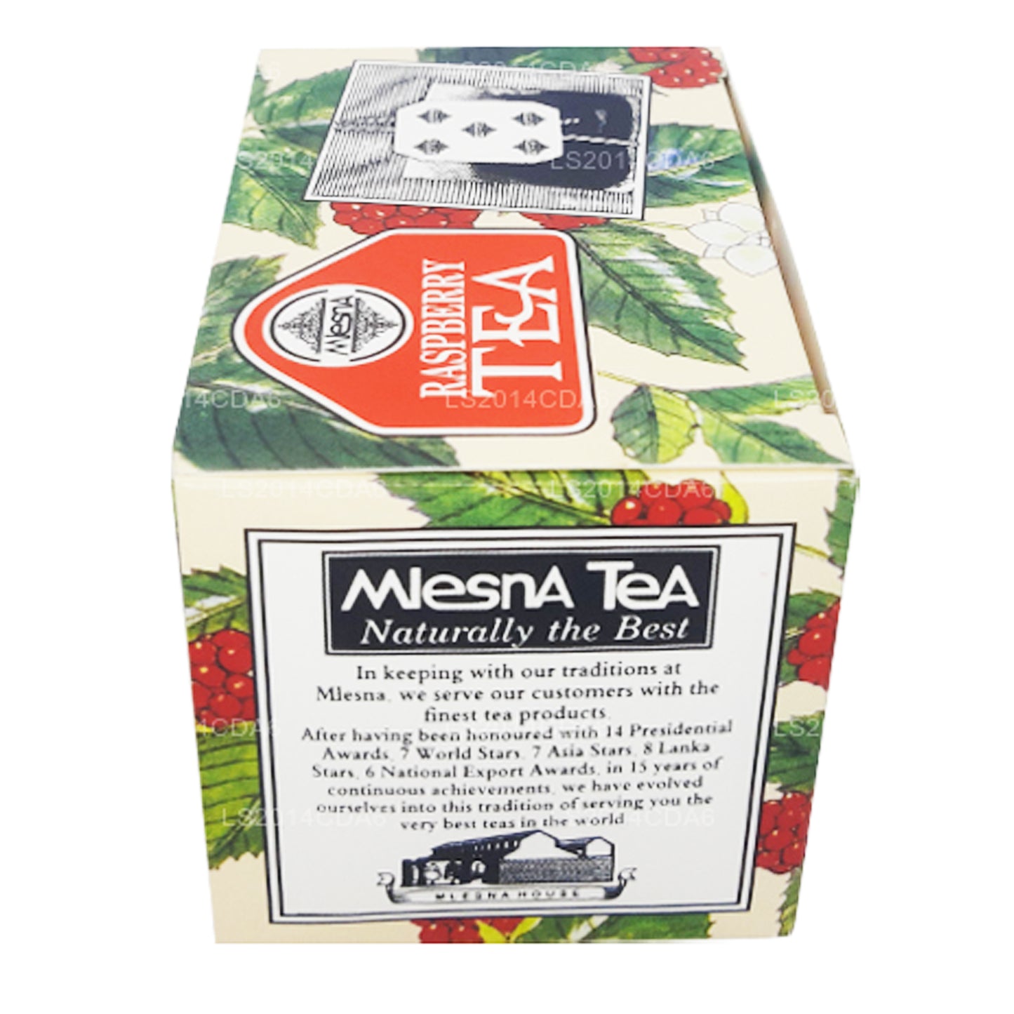 Mlesna Herbata malinowa (50g) 25 torebek