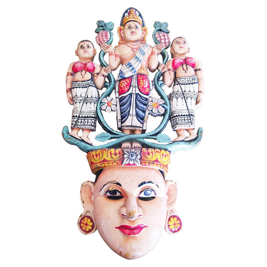 Ananga Bahirava Kolam Mask