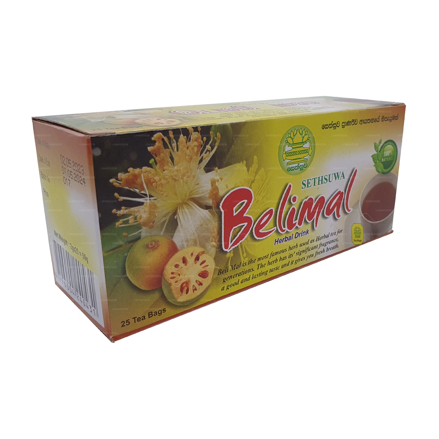 Herbata Sethsuwa Belimal (50g)