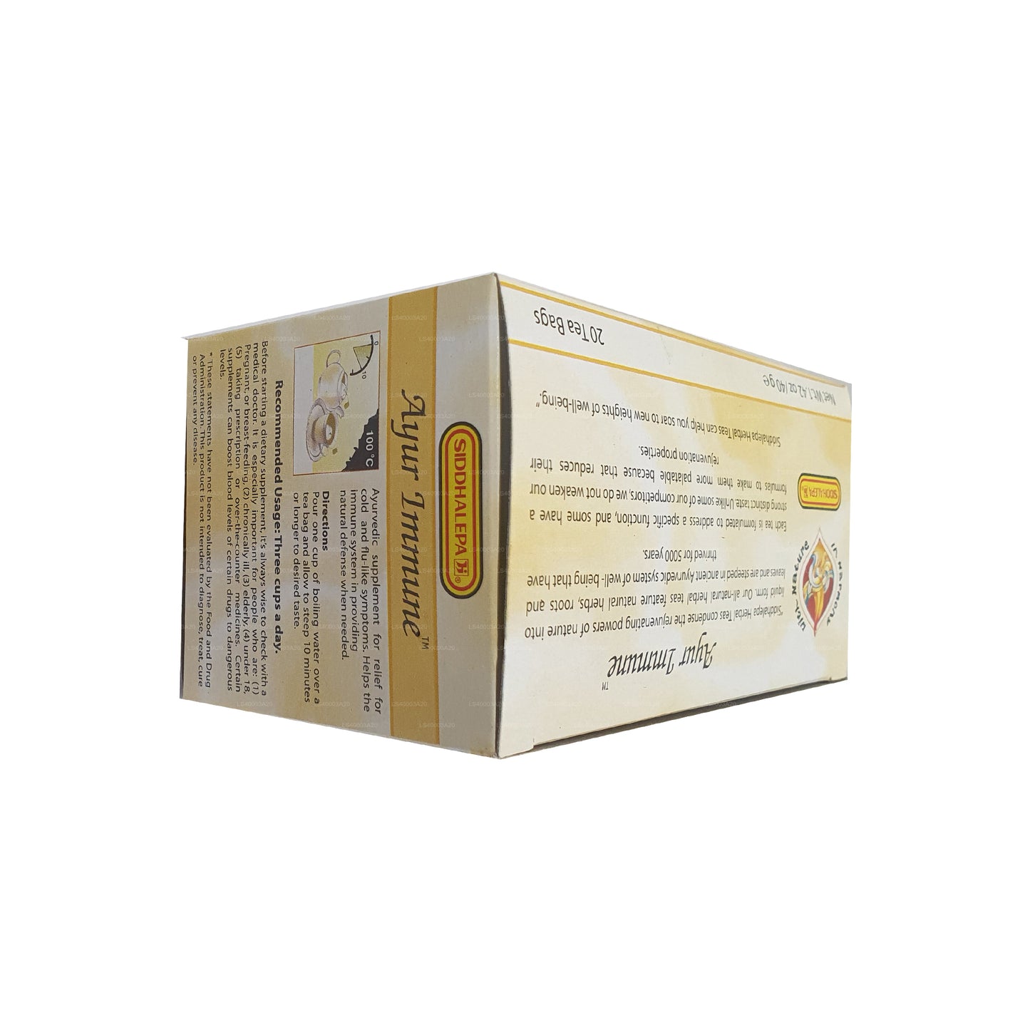 Siddhalepa Ayur Herbata immunologiczna (40g)