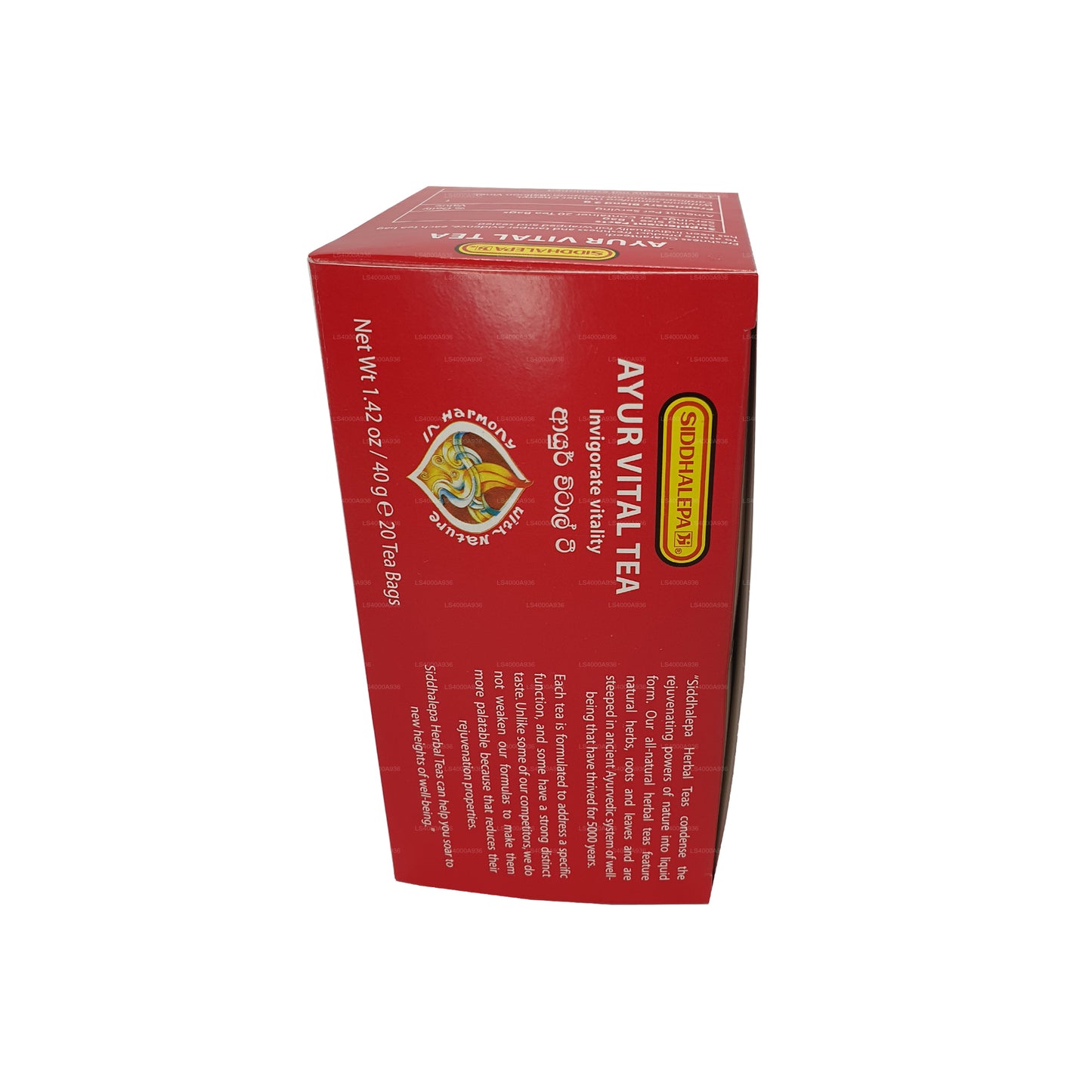 Siddhalepa Ayur Vital Tea (40g) 20 torebek