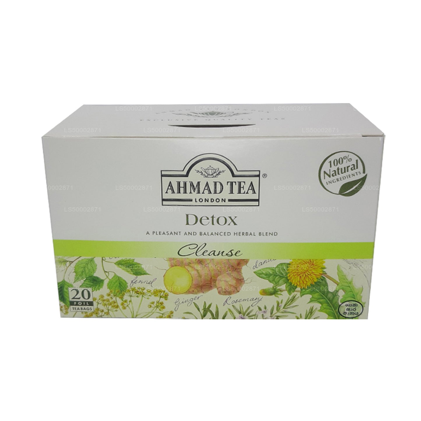 Ahmad Tea Detox Cleanse (20 torebek herbaty)