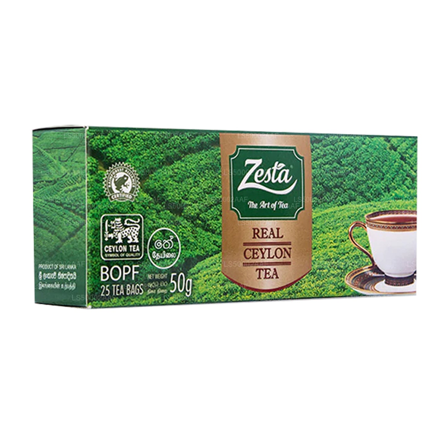 Zesta Real Ceylon Herbata (50g) 25 torebek