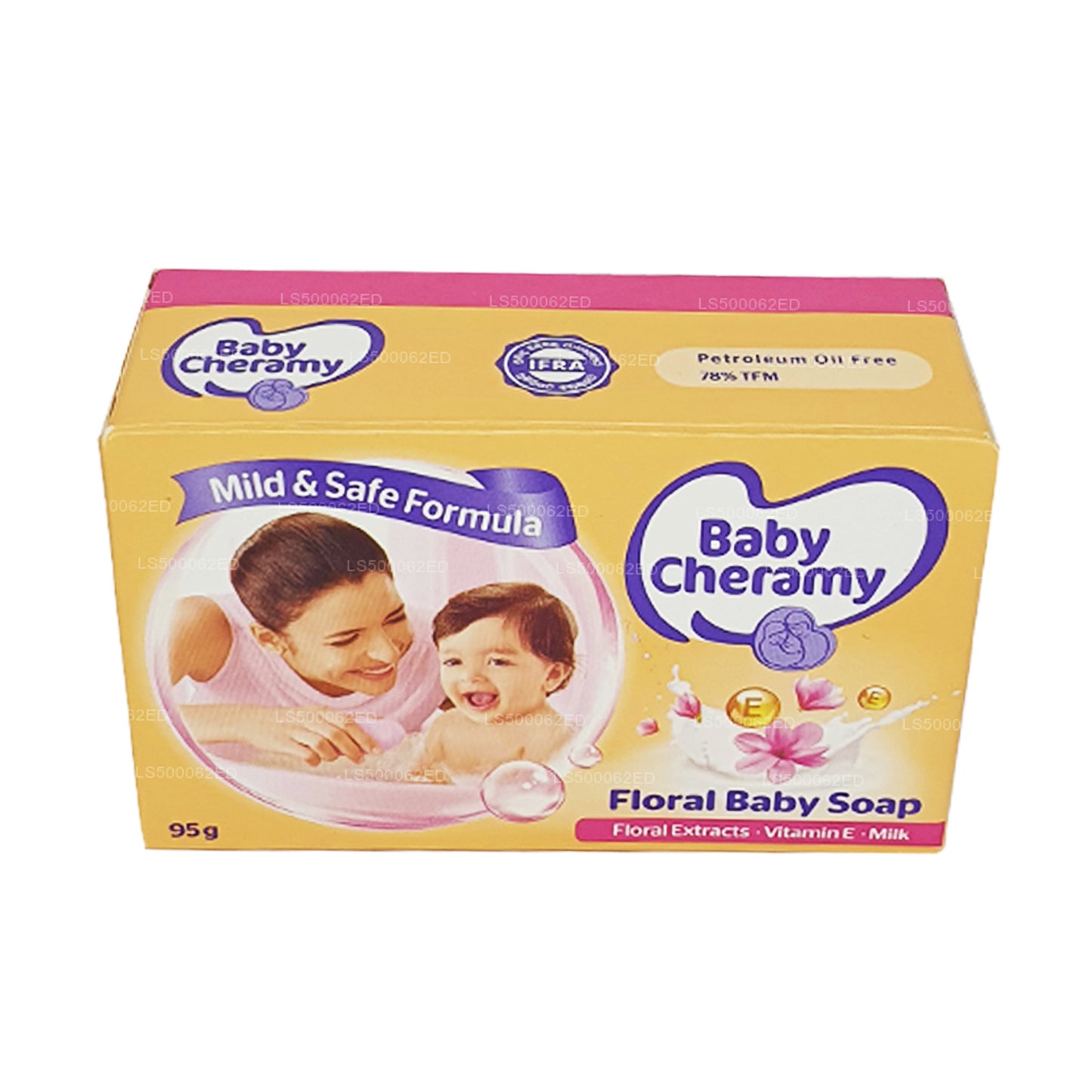 Baby Cheramy Floral Mydło dla niemowląt (95g)