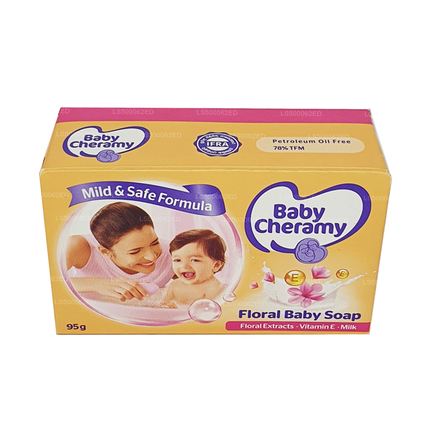 Baby Cheramy Floral Mydło dla niemowląt (95g)