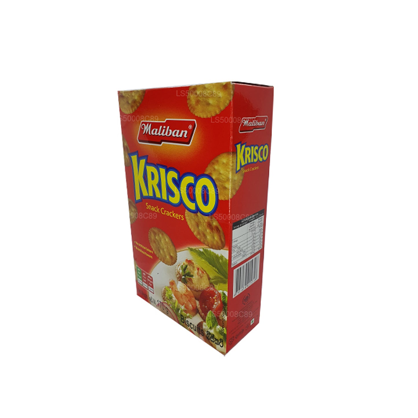 Maliban Krisco Snack Crackers Herbatniki (170g)