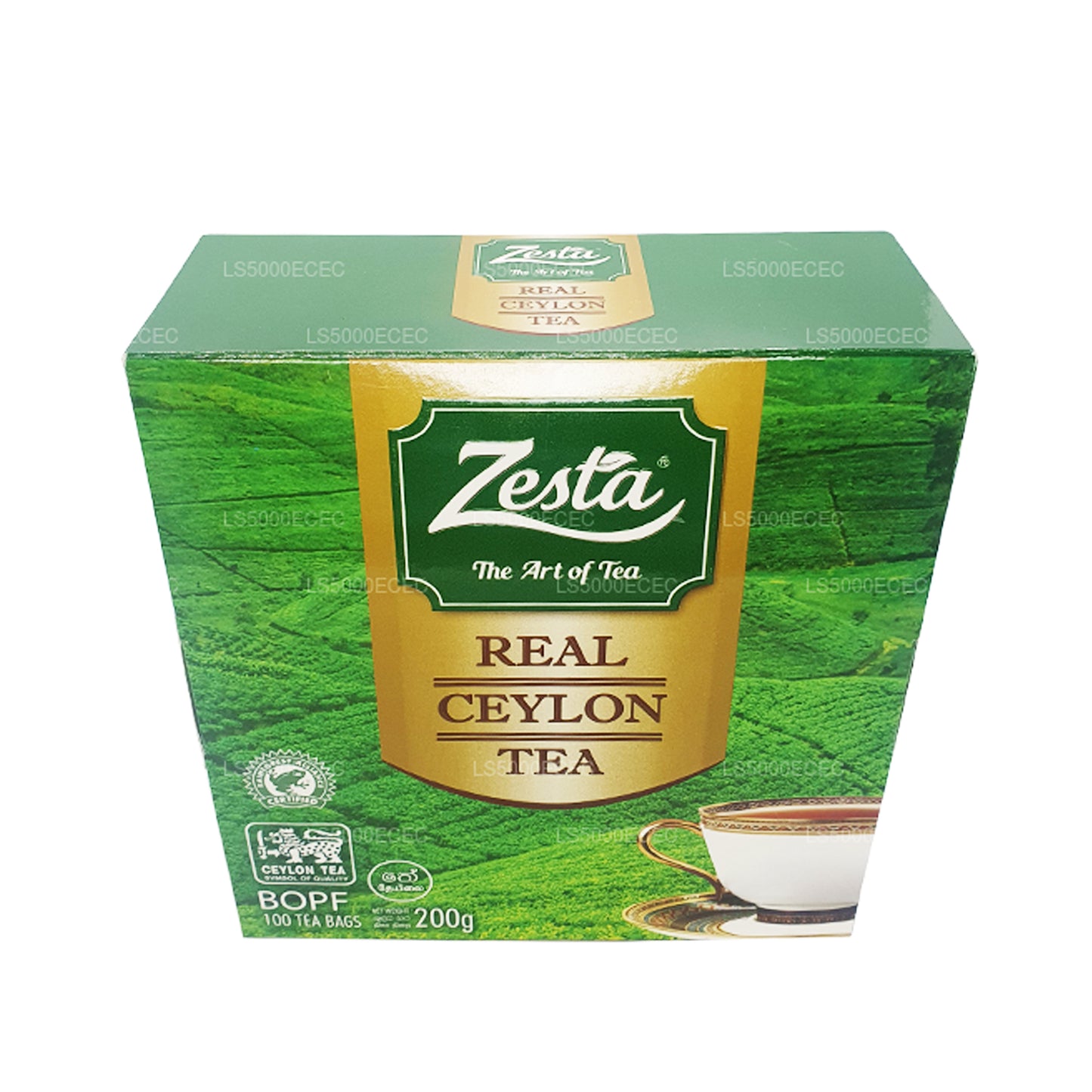 Zesta Real Ceylon Tea (200g) 100 torebek herbaty