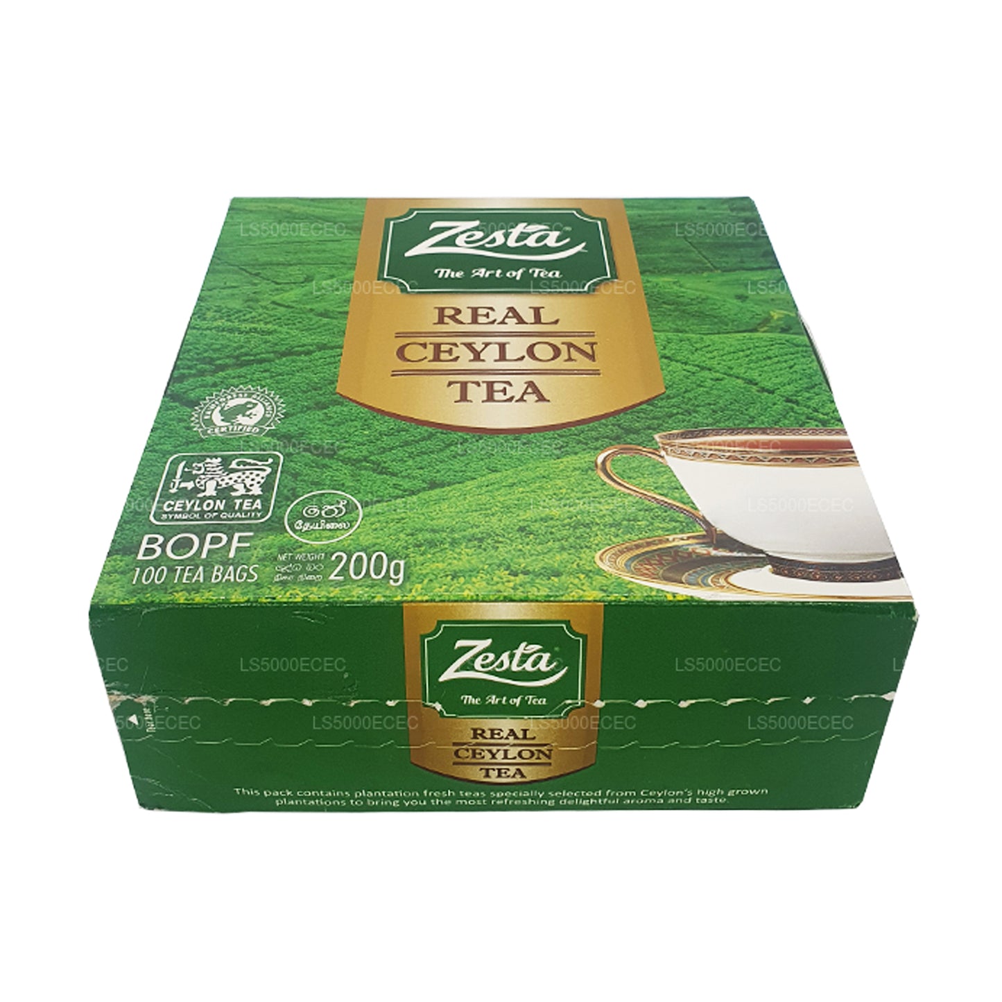 Zesta Real Ceylon Tea (200g) 100 torebek herbaty