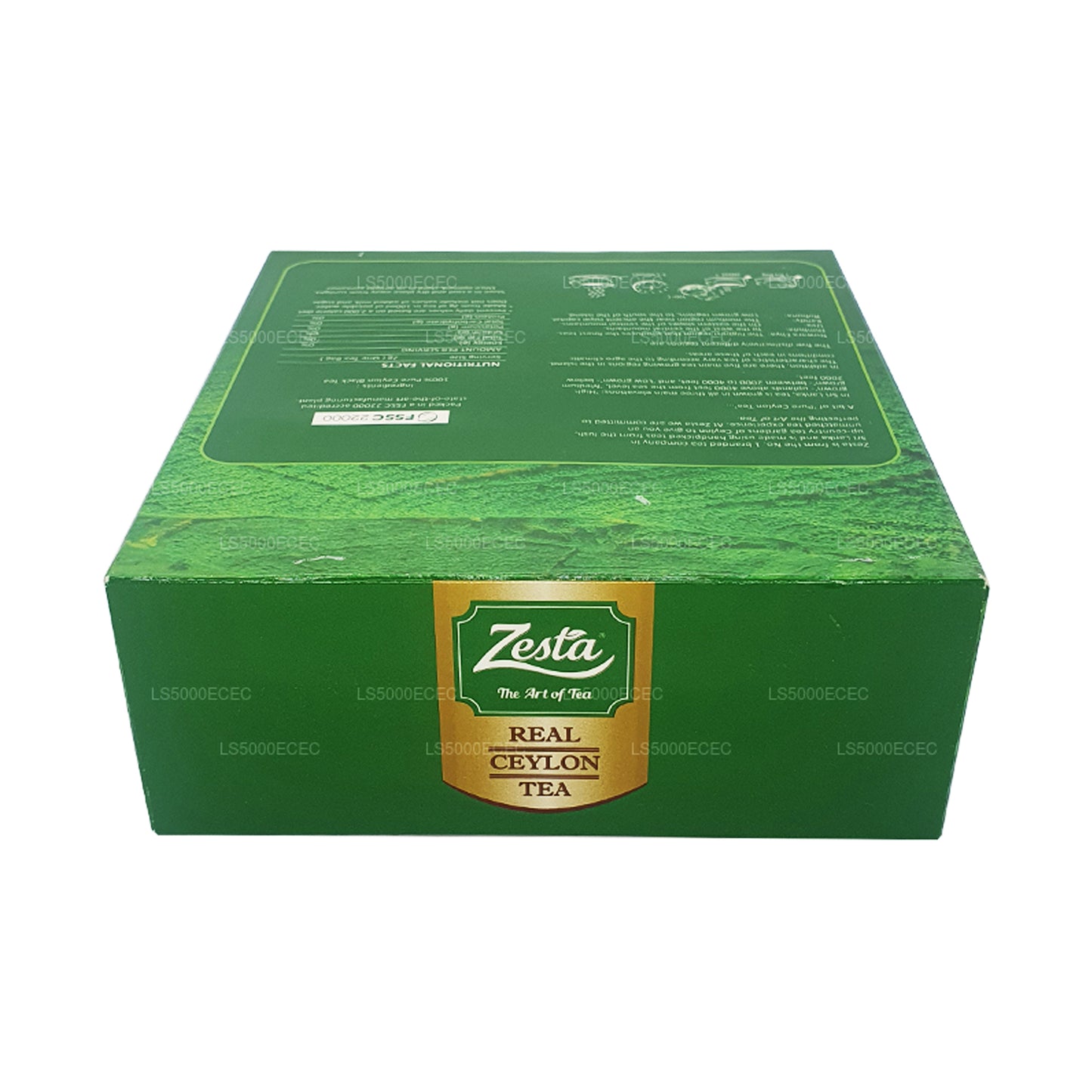 Zesta Real Ceylon Tea (200g) 100 torebek herbaty