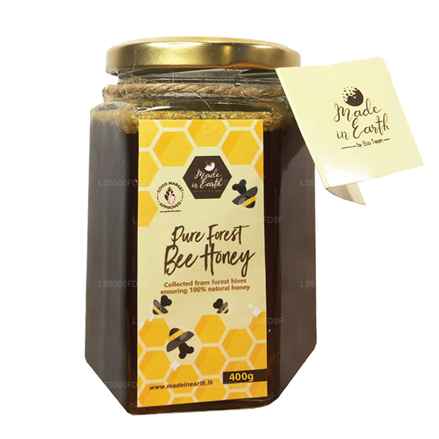 Made In Earth Pure Forest Bee Miód (400g)