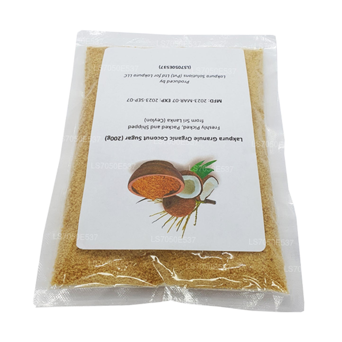 Granulat lakpura Organiczny cukier kokosowy