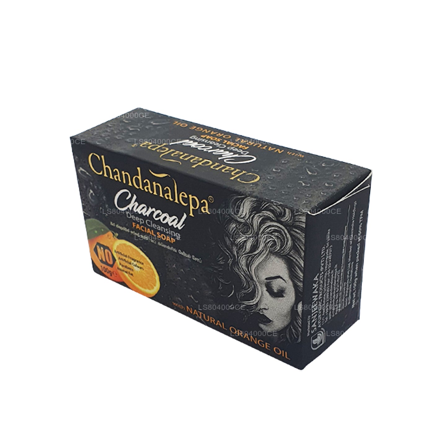 Chandanalepa Charcoal Głęboko oczyszczający baton (100g)