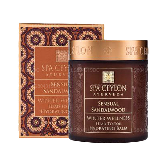 Spa CeylonÂ Sensual Sandalwood Winter Wellness Head to Toe Hydrating Balm (200g)