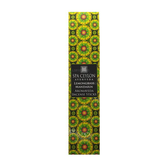 Spa Ceylon Lemongrass Mandarin Aromaveda 30 Kadzidełka