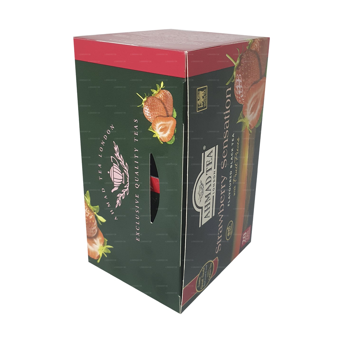 Ahmad Tea Truskawka 20 folia torebki herbaty (40g)