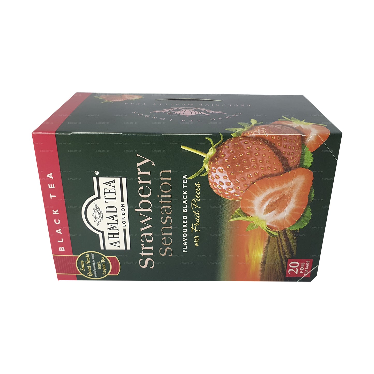 Ahmad Tea Truskawka 20 folia torebki herbaty (40g)