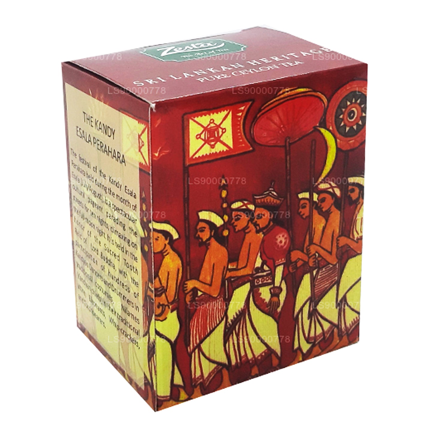 Zesta Sri Lankan Heritage Czysta herbata cejlońska Kenilworth PEKOE 1 (100g)