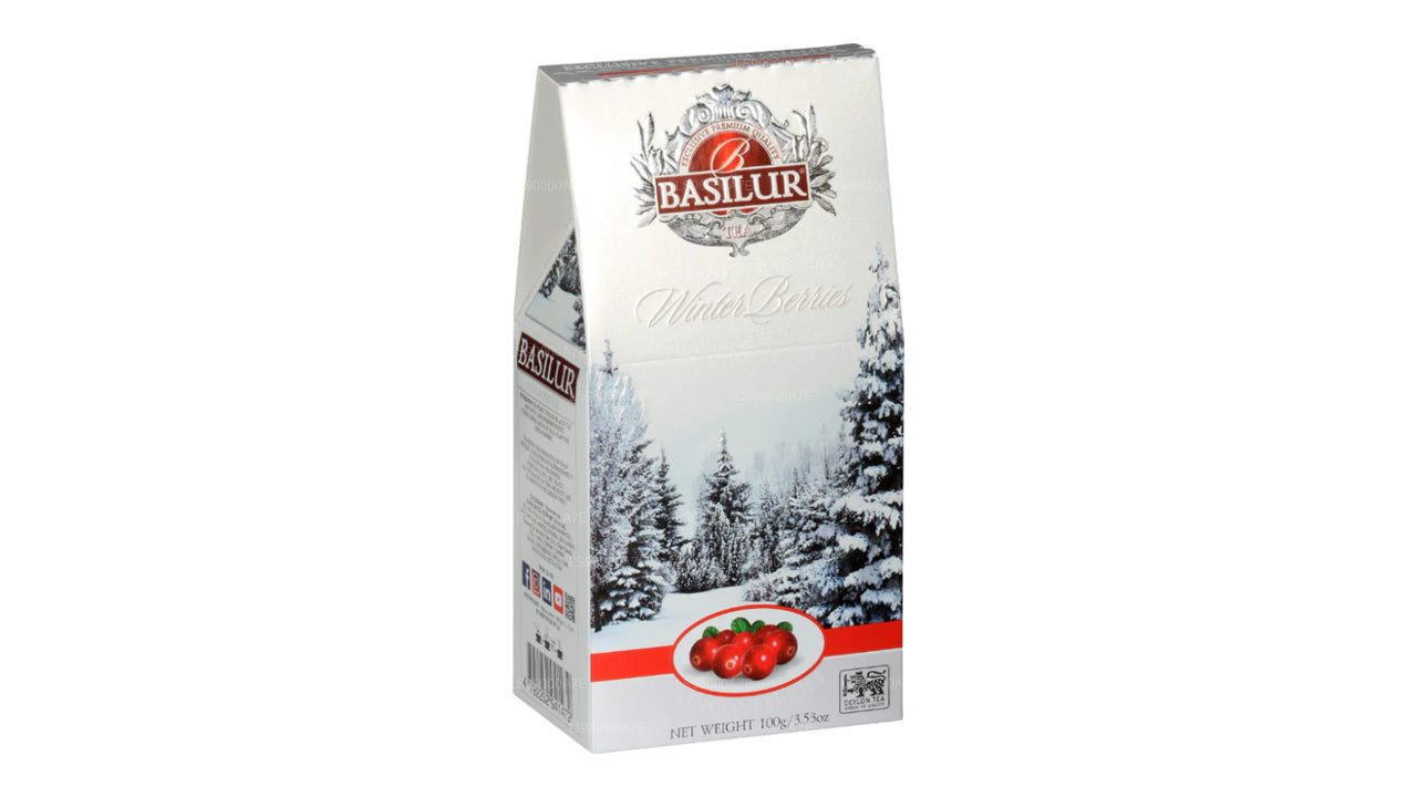 Jagody zimowe Basilur „Borówka brusznica” (100g)