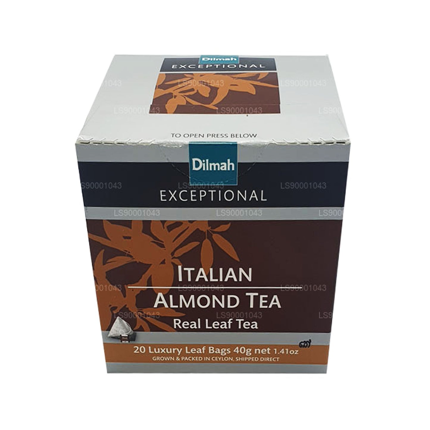 Dilmah Wyjątkowa włoska herbata z prawdziwych migdałów (40g) 20 torebek