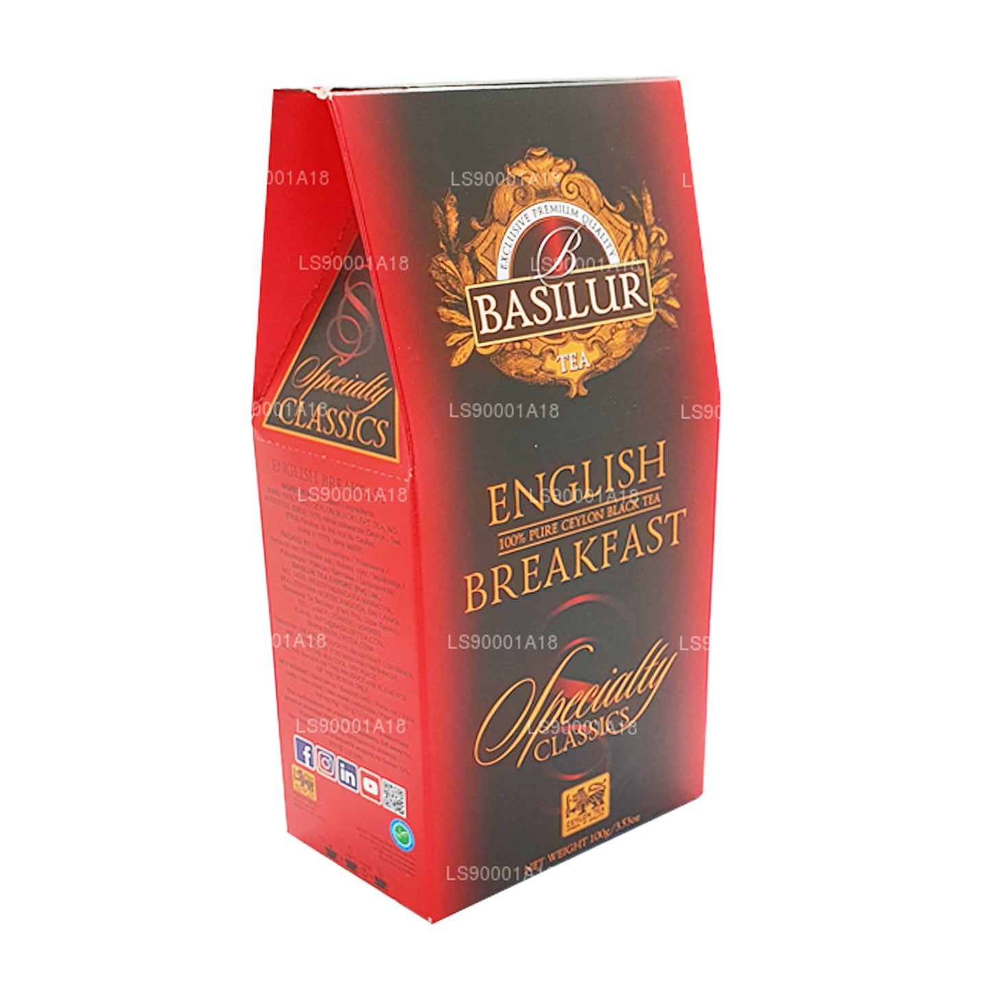 Basilur Specialty Classics Śniadanie angielskie (100g)