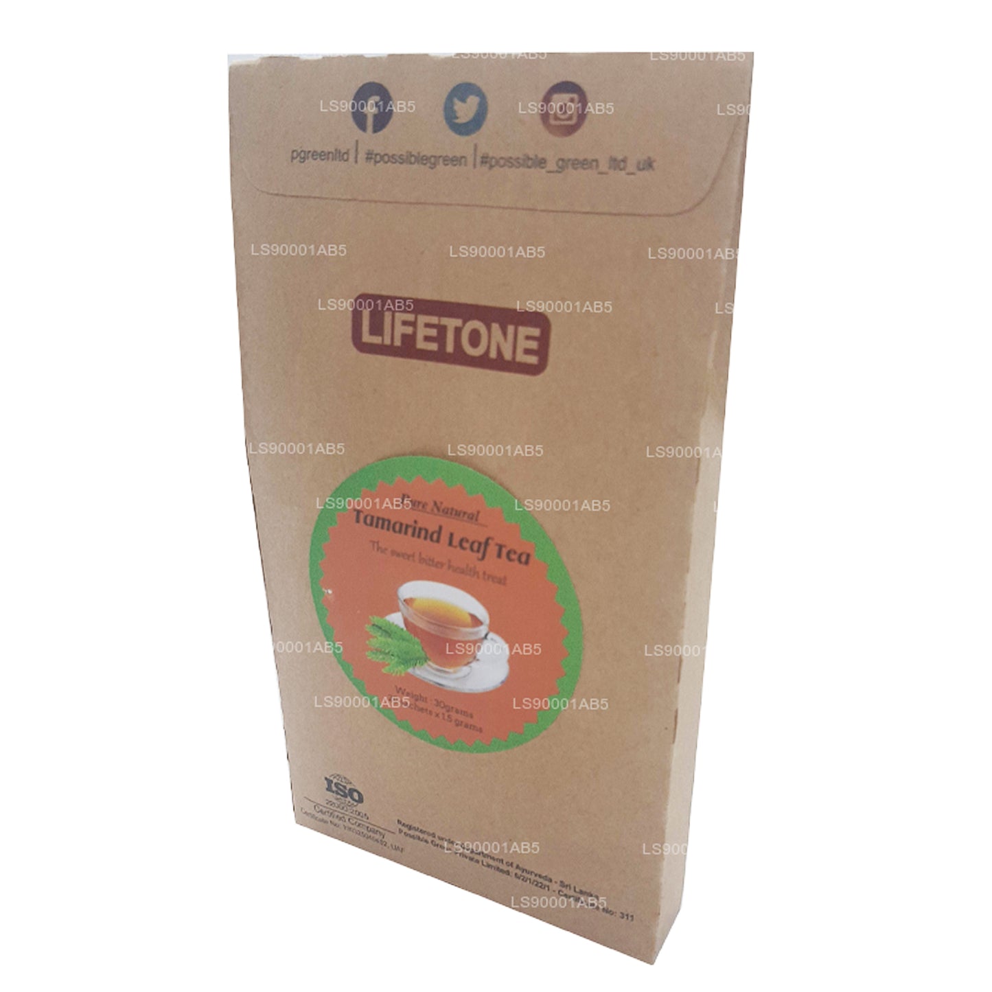 Lifetone Tamarind Herbata liściasta (40g)