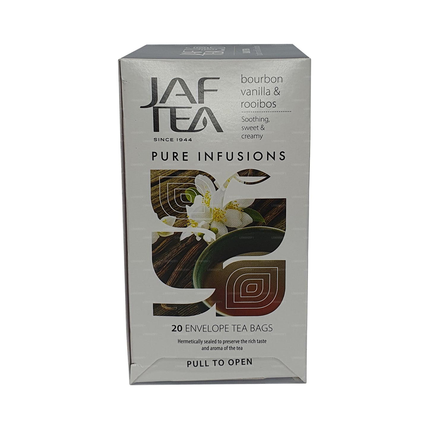Jaf Tea Pure Infusions Collection Bourbon Vanilla Rooibos (30g) 20 torebek