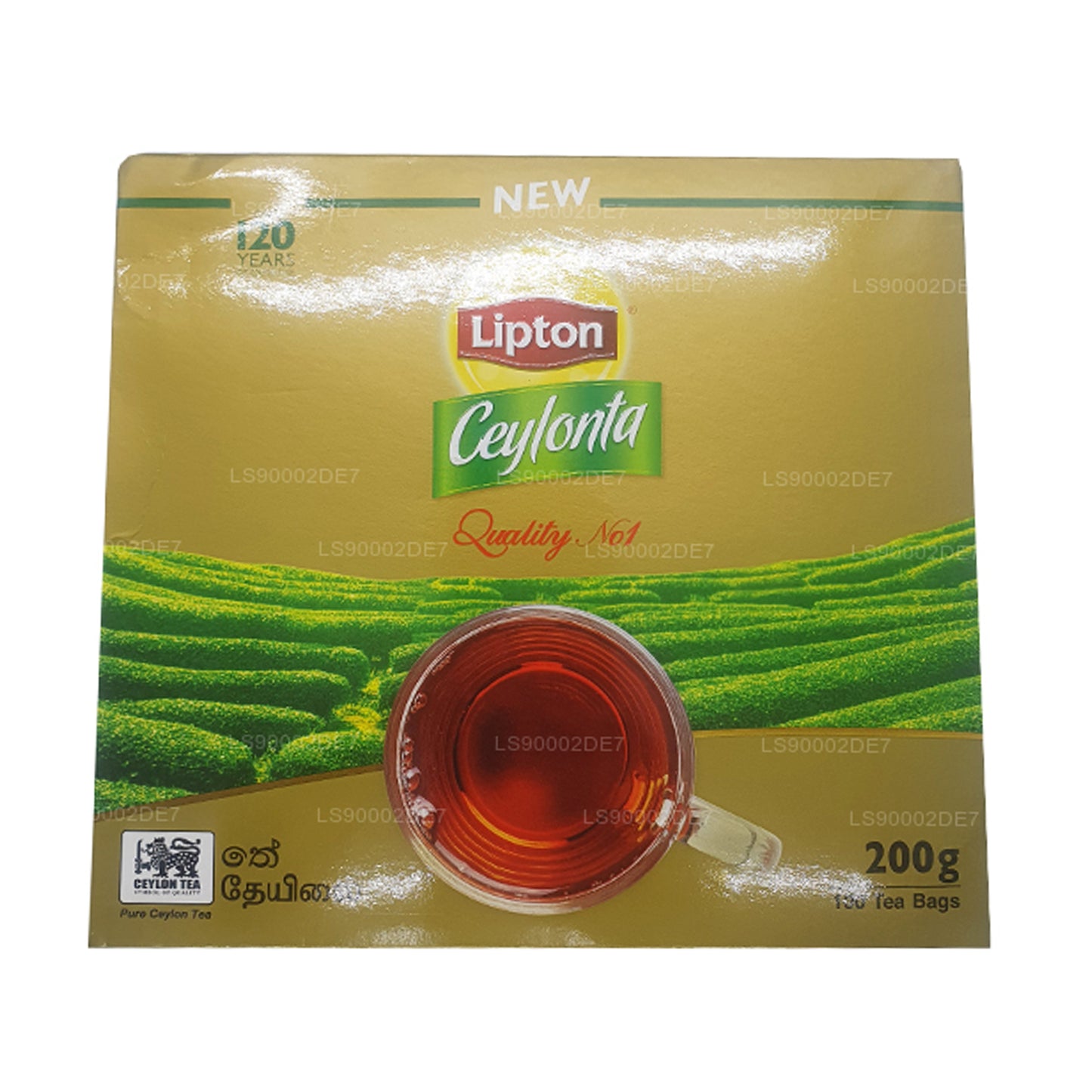 Lipton Ceylonta Herbata (200g) 100 torebek