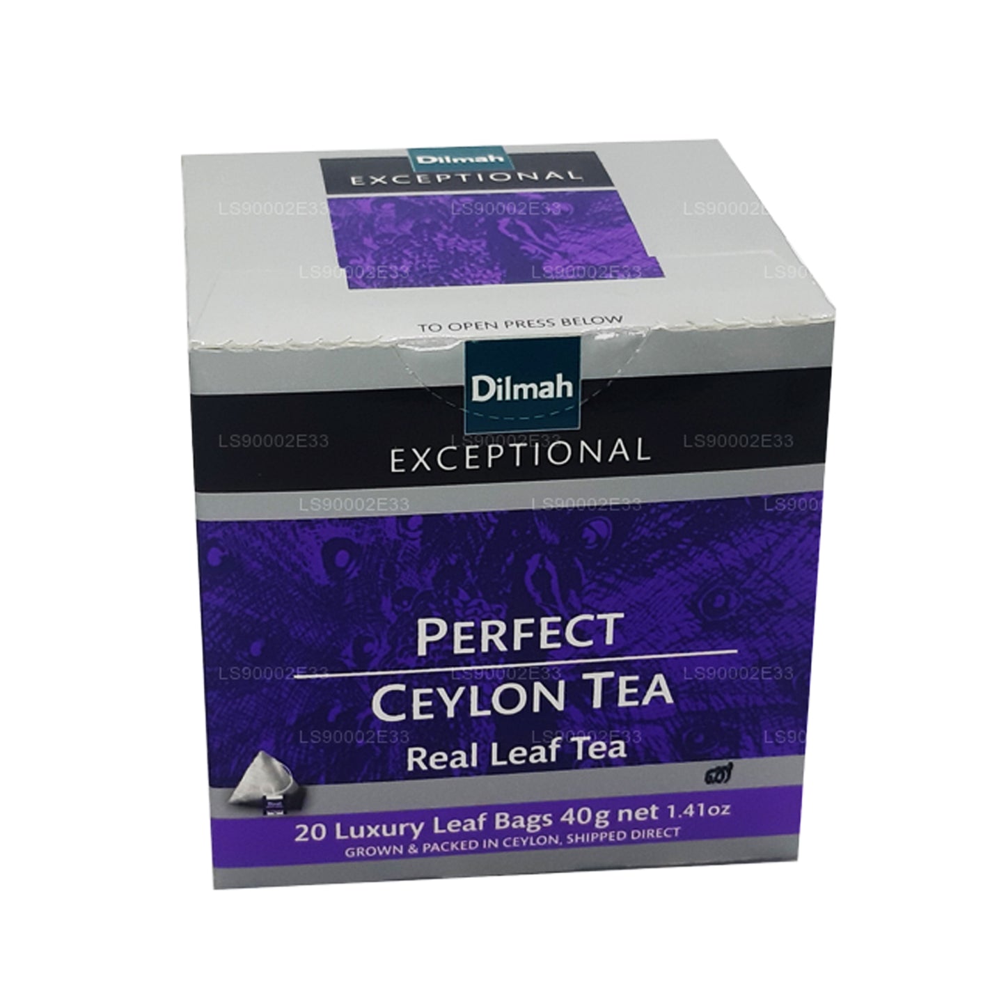 Dilmah Exceptional Perfect Ceylon Prawdziwa herbata liściasta (40g) 20 Torby Tag