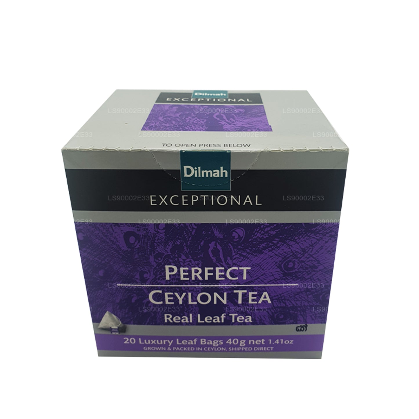 Dilmah Exceptional Perfect Ceylon Prawdziwa herbata liściasta (40g) 20 Torby Tag