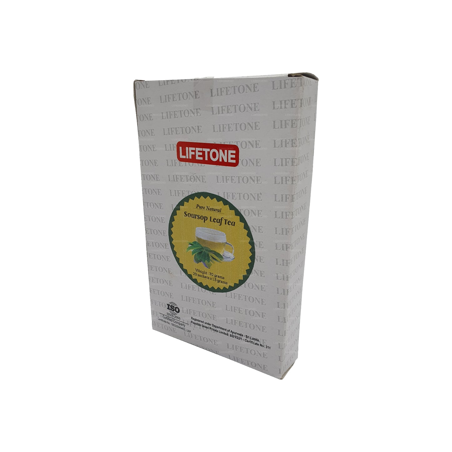 Lifetone Soursop Herbata liściasta (30g) 20 torebek