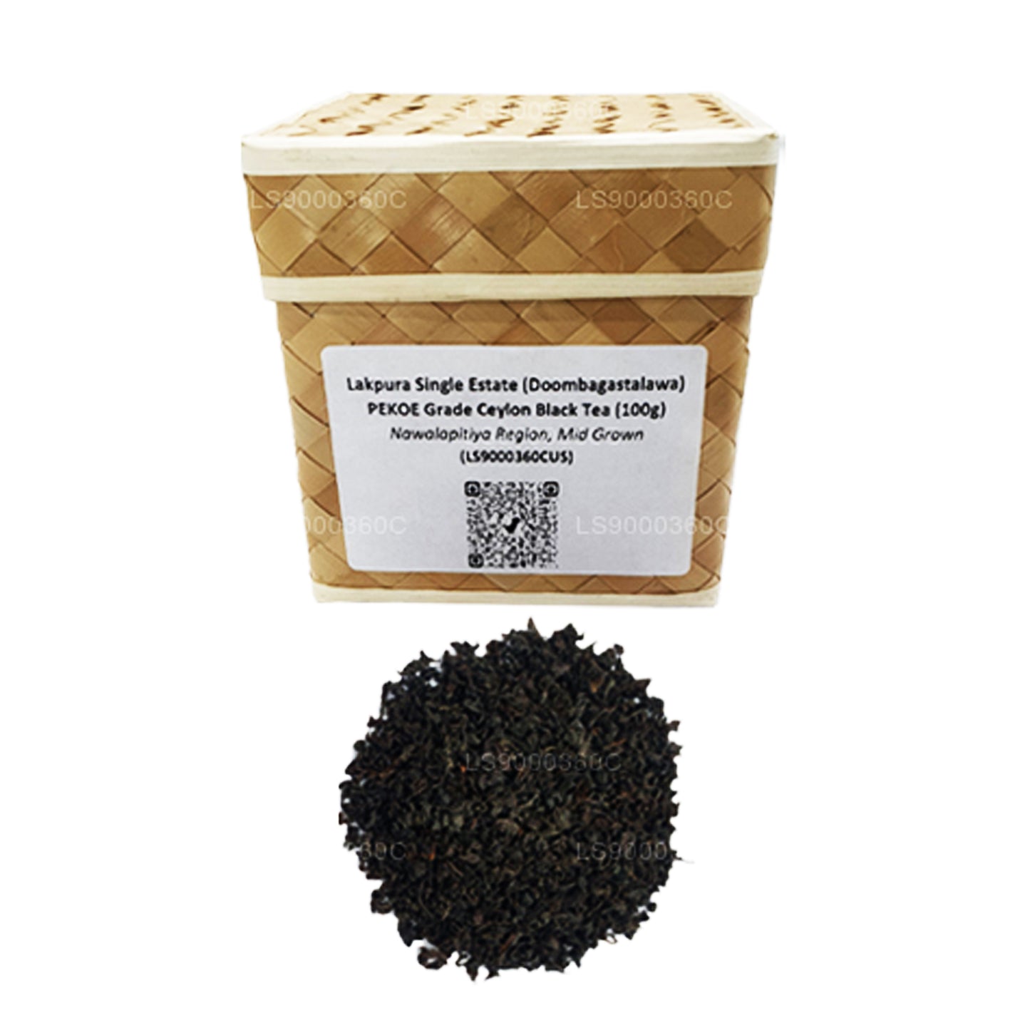 Lakpura Single Estate (Doombagastalawa) PEKOE Grade Ceylon Czarna herbata (100g)