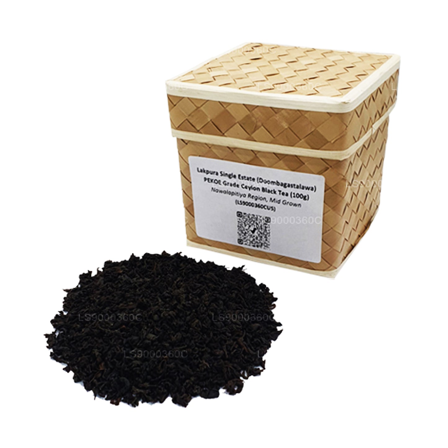 Lakpura Single Estate (Doombagastalawa) PEKOE Grade Ceylon Czarna herbata (100g)