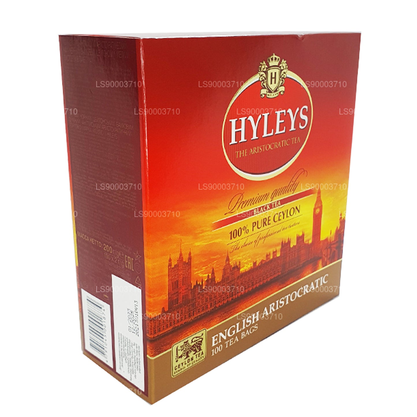 HYLEYS Herbata Czarna Herbata Premium Quality 100 Bages (200g)