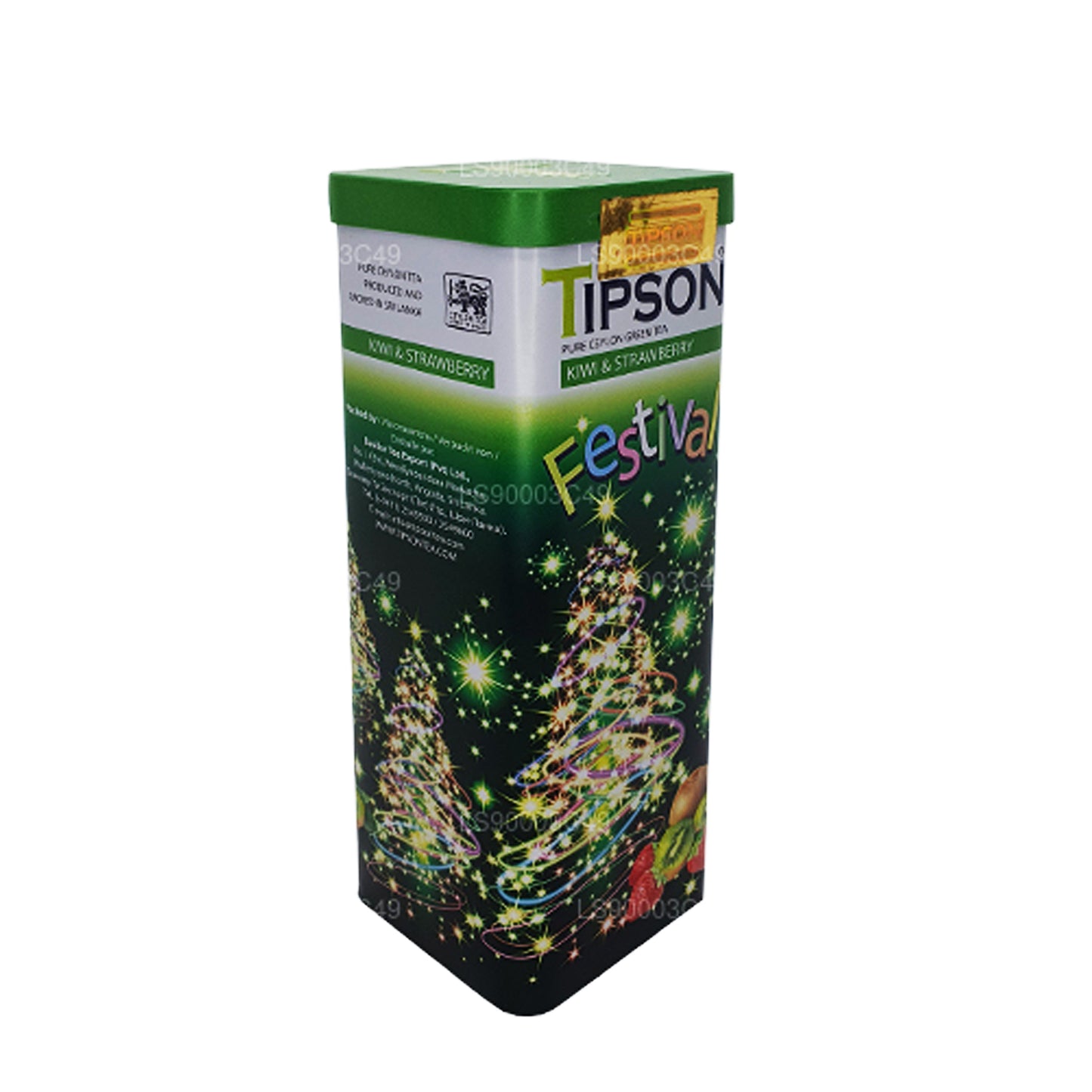 Tipson Festival Kiwi i Truskawka Zielona Herbata (75g)