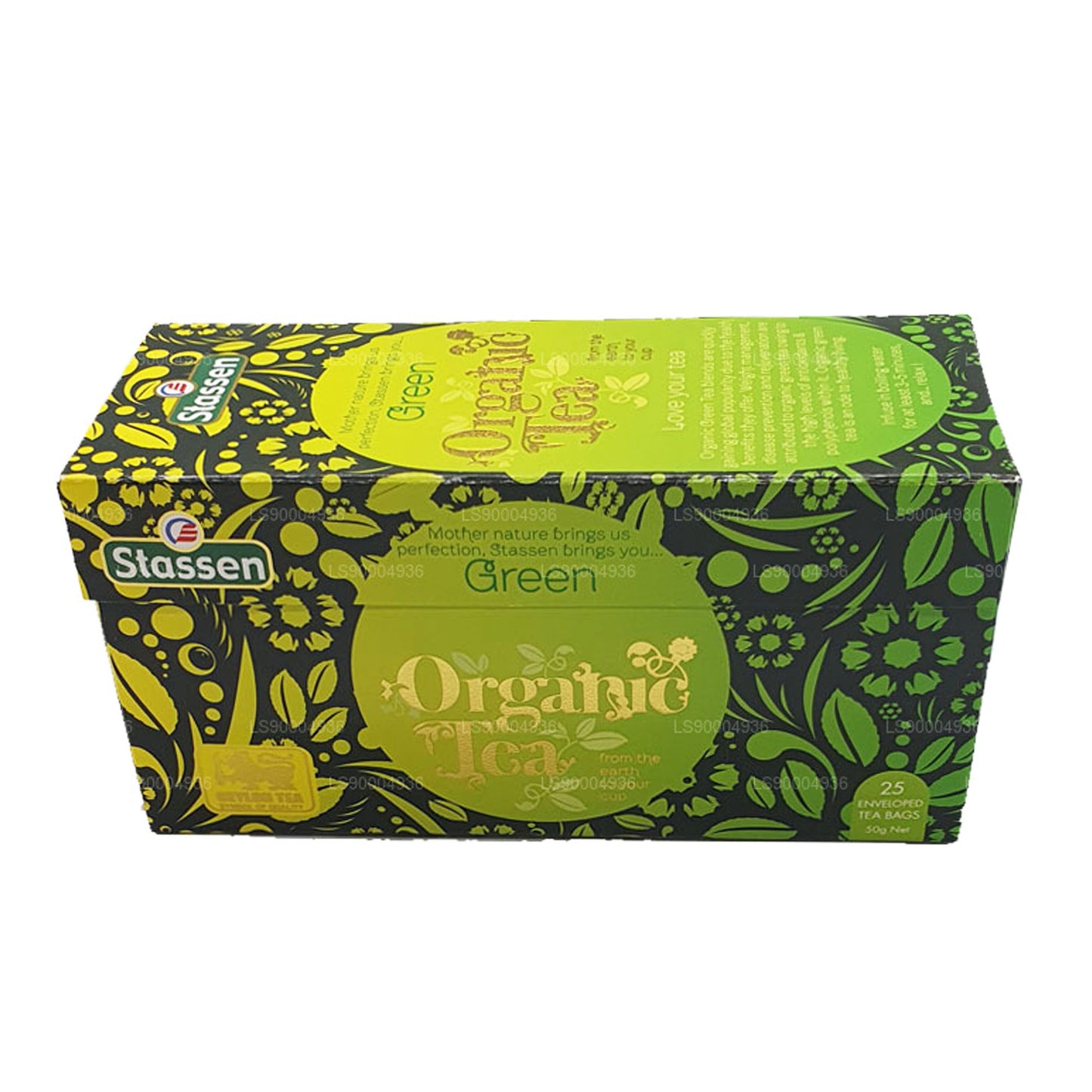 Stassen Zielona Herbata organiczna (50g) 25 torebek