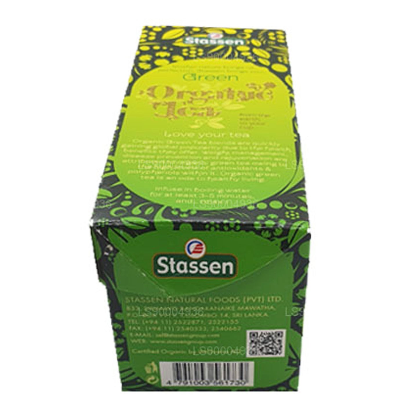 Stassen Zielona Herbata organiczna (50g) 25 torebek