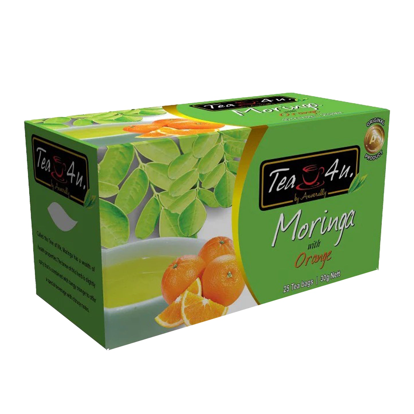 Tea4U Moringa z Pomarańczą (30g) 25 torebek herbaty