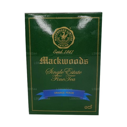 Mackwoods Single Estate, luźny liść, pomarańczowy pekoe (op) w kartonie (100g)