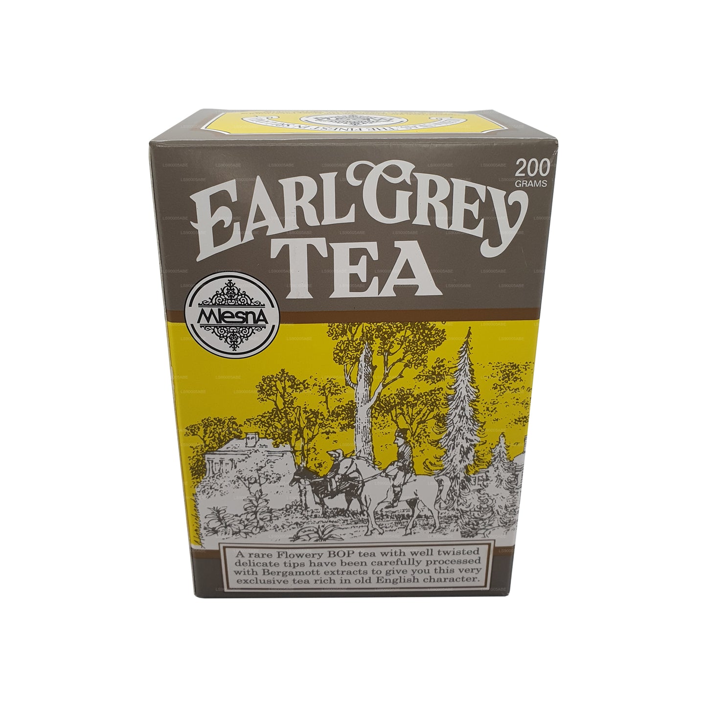 Herbata z luźnymi liśćmi Mlesna Earl Grey