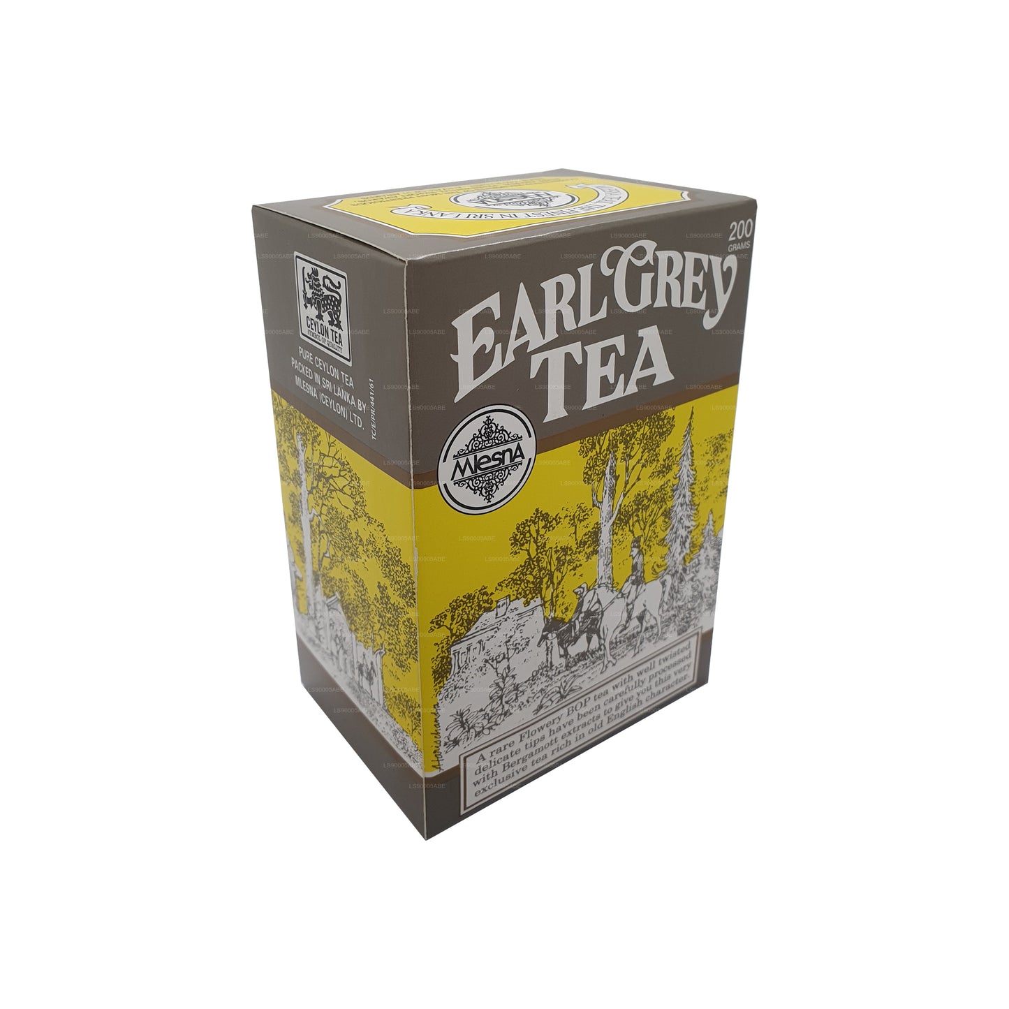 Herbata z luźnymi liśćmi Mlesna Earl Grey