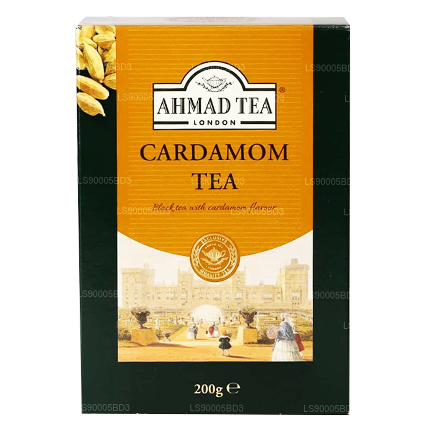 Karton na herbatę sypką Ahmad Cardamon (100g)