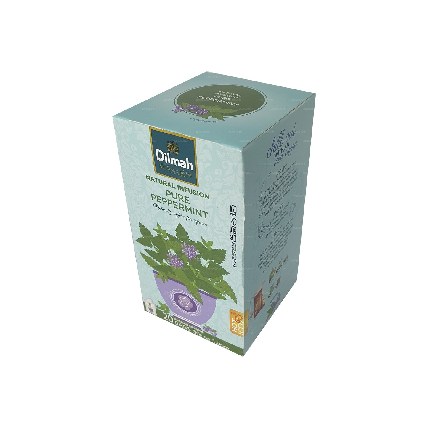 Dilmah Natural Infusion Czysta mięta pieprzowa (30g) 20 torebek herbaty