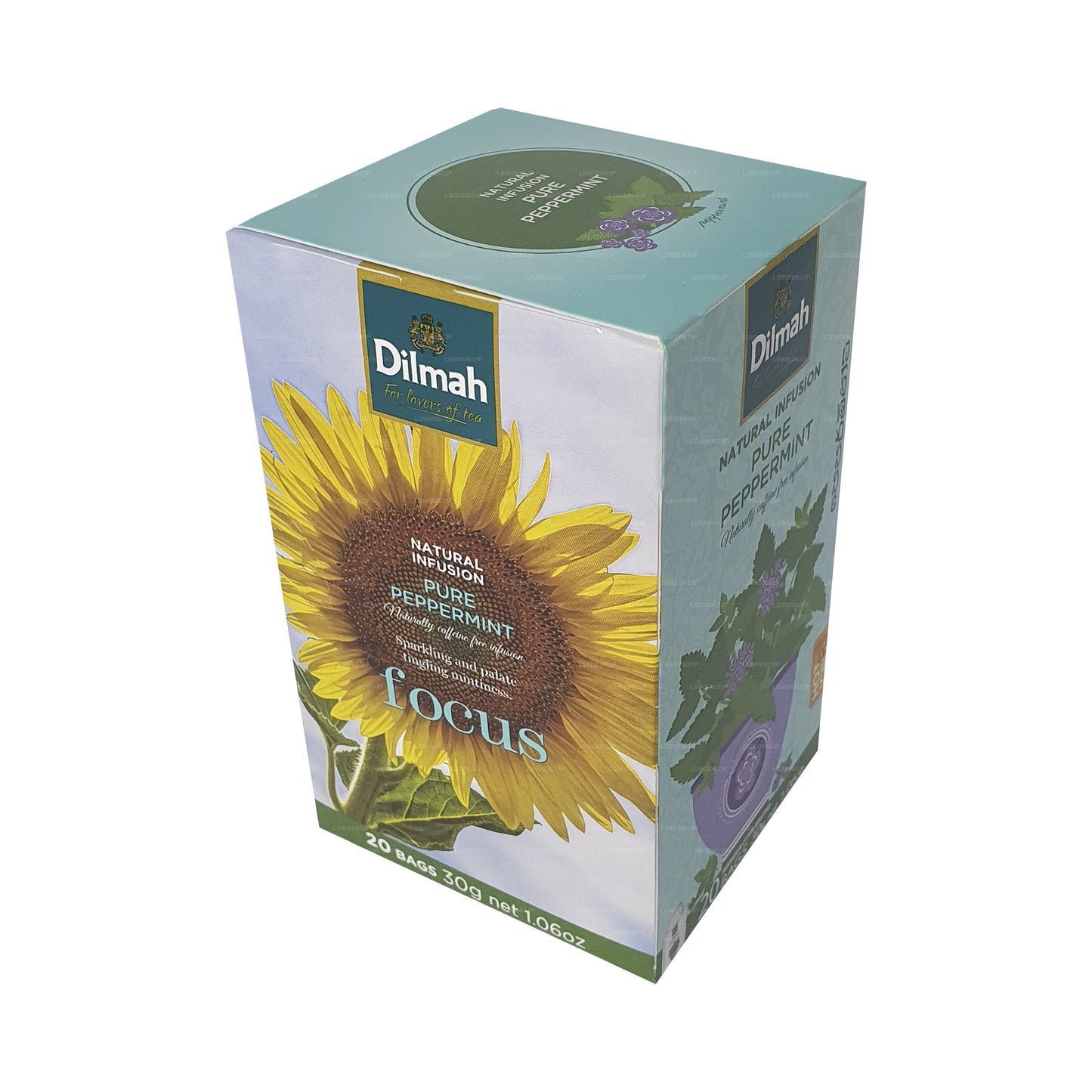 Dilmah Natural Infusion Czysta mięta pieprzowa (30g) 20 torebek herbaty